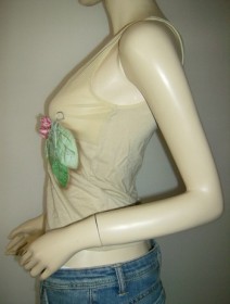 MISS SIXTY Top, beige, Gr��e S,M,L  j2924 Detail 01
