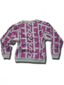 DIESEL  Pullover lila Detail 01