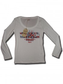 Wrangler langarm Shirt  Pam  wei�