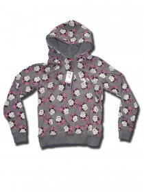 Only Kapuzen Sweater  Betty Boop  grau