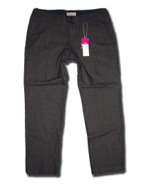 Esprit Damen Hose  Chino  grau melange