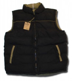 Wrangler  Wendeweste  RVS Bodywarmer  schwarz/braun
