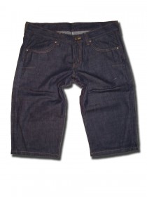 Maverick Damen Jeans Short blau