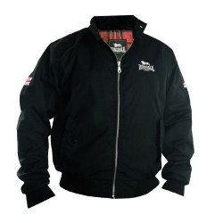 Lonsdale London Slim Fit Jacket Harrington Logoprint Detail 01